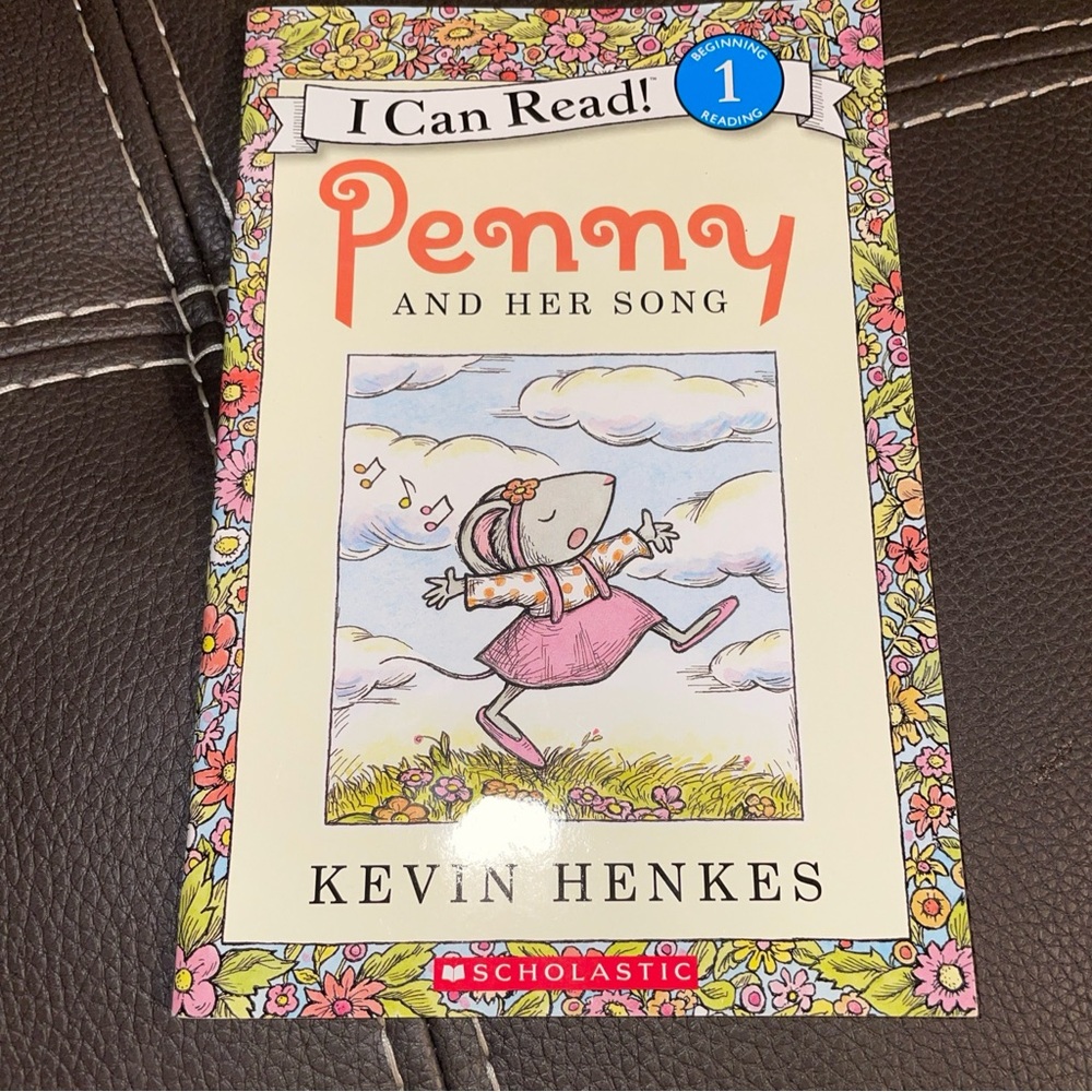 I can read beginner level one “Penny and her song” by Kevin Henkes paperback